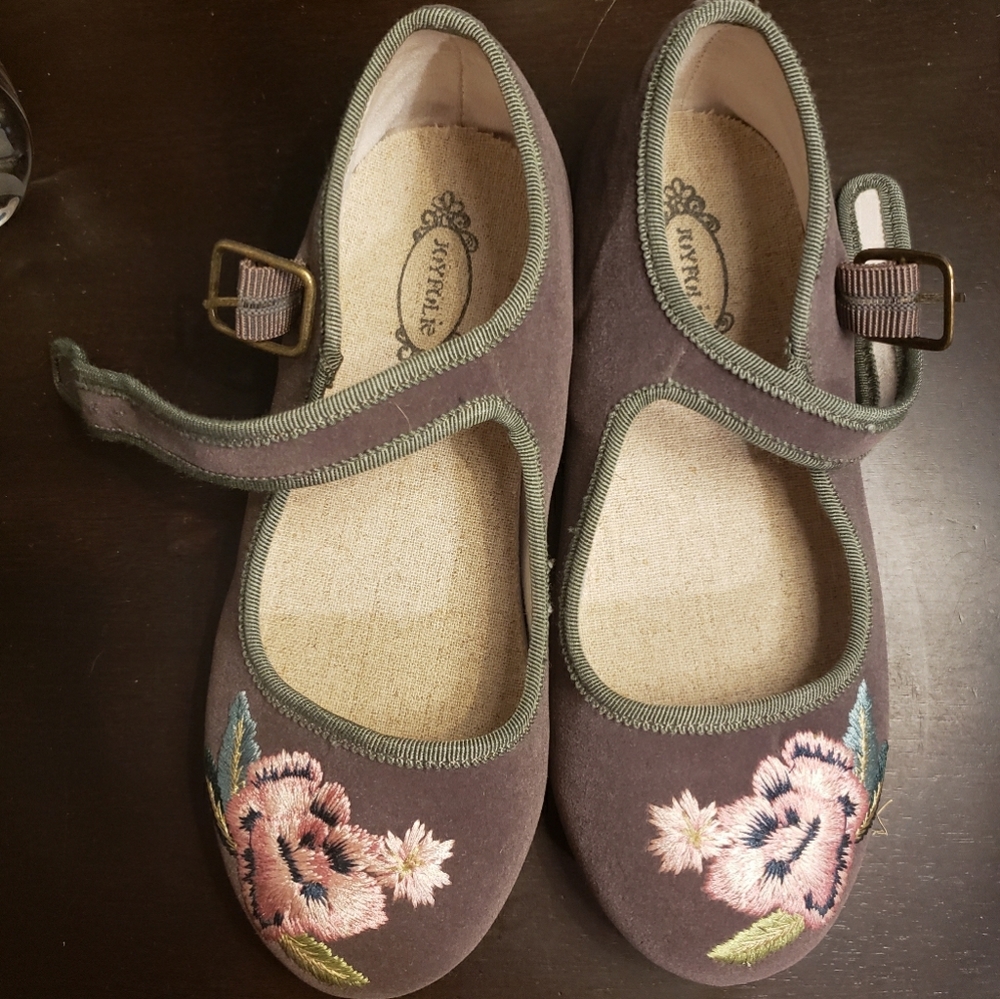 Joyfolie Girls Size T13 Dress Shoes
